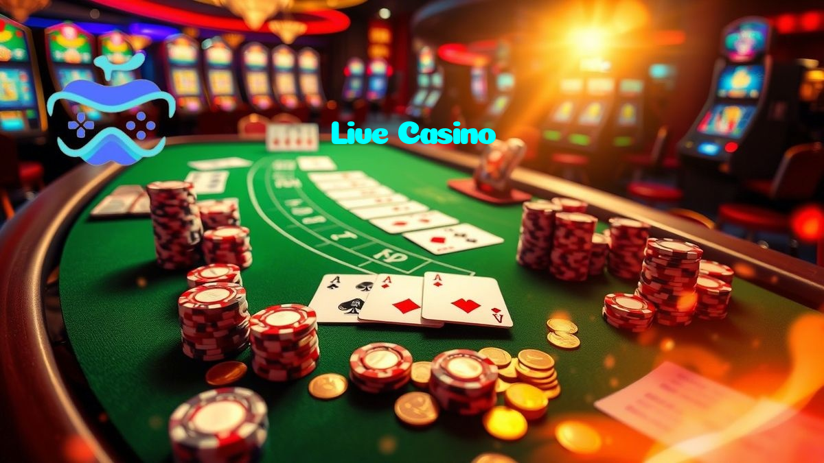 Live Casino casino presented on mobile device in Pakistan with slots and live games