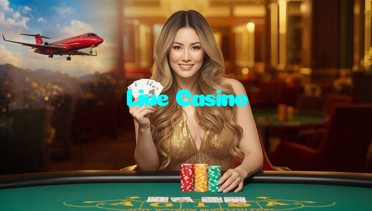 Live Casino casino presented on mobile device in Pakistan with slots and live games